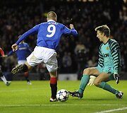 &bdquo;Manchester United&rdquo; ir &bdquo;Rangers&rdquo; rungtynių akimirka