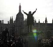 Protestuojantys studentai