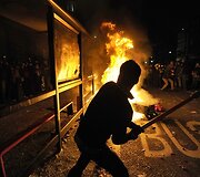 Protestuojantys studentai