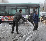 Sniegas Prancūzijoje
