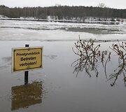 Apsemtas ženklas informuojantis apie privačią nuosavybę