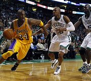 Kobe Bryant , Ray Allenas ir Kevinas Garnettas