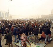 Protestuotojai