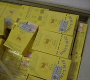 Paslėptos kontrabandinės cigaretės