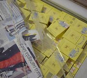 Paslėptos kontrabandinės cigaretės