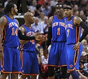 Niujorko &bdquo;Knicks&ldquo; krep&scaron;ininkai