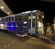 I&scaron; oro uosto tempiamas autobusas