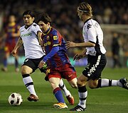 Everas Banega, Lionelis Messi ir Marius Stankevičius