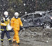 Gelbėtojai sendajaus mieste