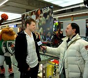 &bdquo;Žalgirio&ldquo; alėjos atidarymo akimirka