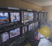 Nuotoliniu būdu atliekami tvarkymo darbai &scaron;alia Fuku&scaron;imos-1 atominės elektrinės