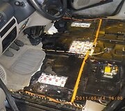 Paslėptos kontrabandinės cigaretės