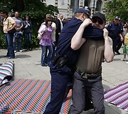 Policininkas i&scaron;skyrė mu&scaron;eikas