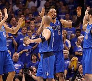 Pergalę &scaron;venčiantys Dalaso Mavericks krep&scaron;ininkai