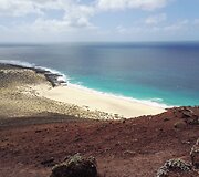 Paplūdimys La Graciosa saloje
