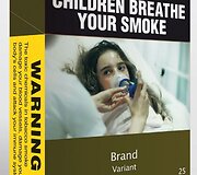 Australijoje pardavinėjami cigarečių pakeliai su perspėjimu &bdquo;Neleisk vaikams kvėpuoti tavo dūmais&ldquo;