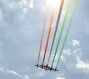 Italijos lakūnų pasirodymas