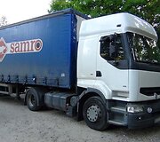 Kelyje Dūk&scaron;tas-Vievis sulaikytas &bdquo;Renault&ldquo; sunkvežimis gabenęs kontrabandines cigaretes