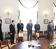 Europos vyrų krep&scaron;inio čempionato organizatoriai prezidentūroje