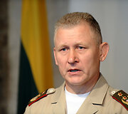 Lietuvos kariuomenės vadas generolas majoras Arvydas Pocius