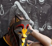 Krep&scaron;inio kaukių pristatymo akimirka