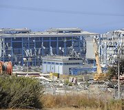 Sprogimo bangos apgadinta Vasilkos elektrinė