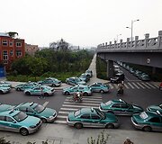 Taksi automobiliai Kinijoje