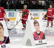 Minske pagerbti žuvę &bdquo;Lokomotiv&ldquo; ledo ritulininkai