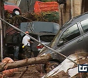 Žemės nuo&scaron;liaužos padariniai Italijoje