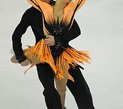 Dmitri Solovievas ir Ekaterina Bobrova (de&scaron;inėje) 