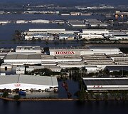 Apsemta &bdquo;Honda&ldquo; automobilių gamykla