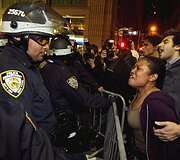 I&scaron; Zuccotti parko i&scaron;varomi protestuotojai