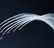 Prancūzijos pilotų pasirodymas