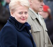 Lietuvos prezidentė Dalia Grybauskaitė ir Arvydas Pocius