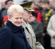 Lietuvos prezidentė Dalia Grybauskaitė ir Arvydas Pocius