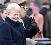 Lietuvos prezidentė Dalia Grybauskaitė ir Arvydas Pocius