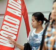 Pasaulinės kovos su AIDS dienos minėjimas