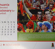 Lapkritis &ndash; Atsidavimas krep&scaron;inio populiarinimui