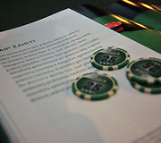 Sportinio pokerio klube įvyko pirmosios lietuvi&scaron;kos knygos apie pokerį pristatymas
