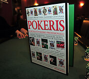 Sportinio pokerio klube įvyko pirmosios lietuvi&scaron;kos knygos apie pokerį pristatymas