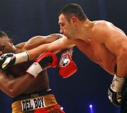 Vitalijus Klyčko ir Dereckas Chisora