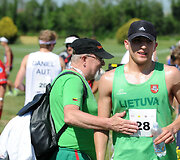 Varžybų akimirka