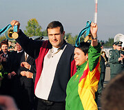 Daina Gudzinevičiūtė ir Virgilijus Alekna
