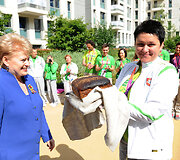 Daina Gudzinevičiūtė ir Dalia Grybauskaitė