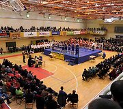 Eimantas Stanionis prie&scaron; olimpinį prizininką Evaldą Petrauską
