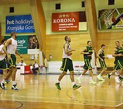 Treniruotės akimirka