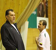 Treniruotės akimirka
