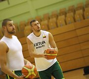 Donatas Motiejūnas ir Jonas Valančiūnas