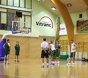 Treniruotės akimirka