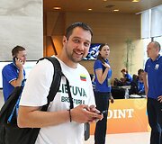 Lietuvos krep&scaron;inio rinktinė atvyko į Liublianą